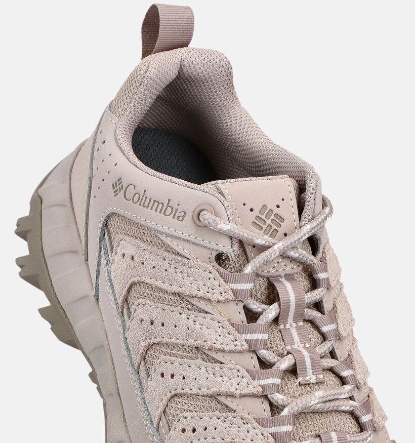 Columbia Strata Trail Low Chaussures de randonn&eacute;e en Beige pour femmes (369735) - pour semelles orthop&eacute;diques