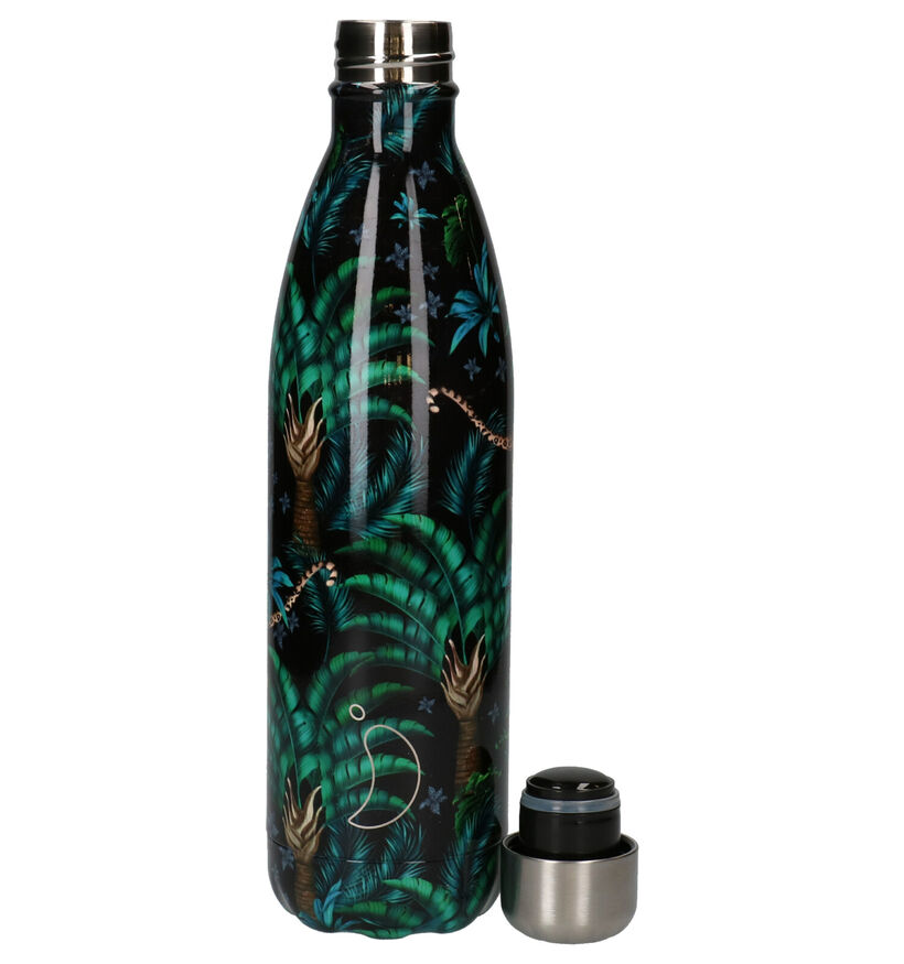 Chilly's Tropical Leopard Gourde en Noir 750 ml (270973)