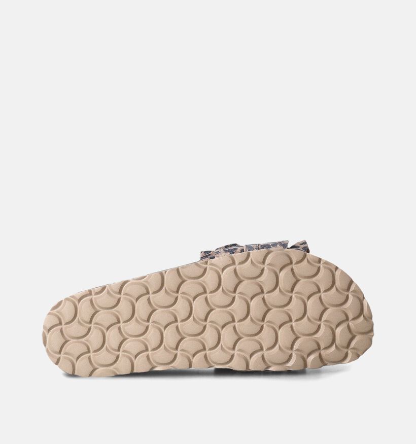 Verbenas Rocio Nu-pieds plates en Marron pour femmes (357426)