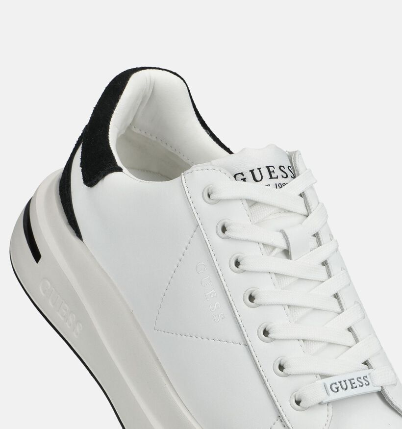 Guess Elba Chaussures plates en Blanc pour hommes (375730) - pour semelles orthop&eacute;diques