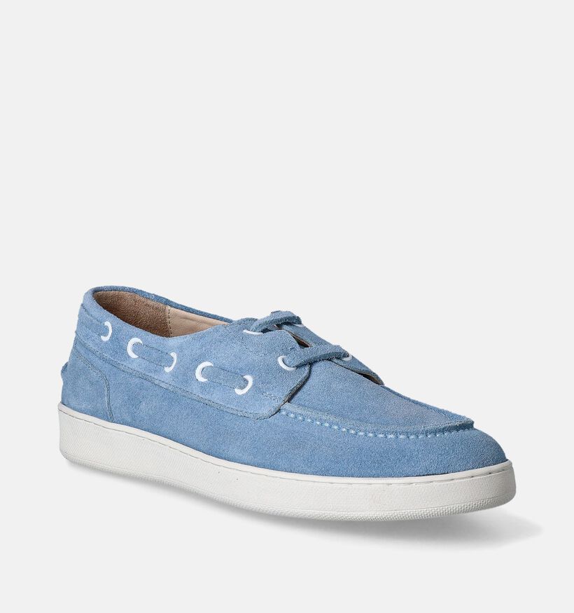 River Woods Anubia Blauwe Docksides voor dames (356807) - geschikt voor steunzolen