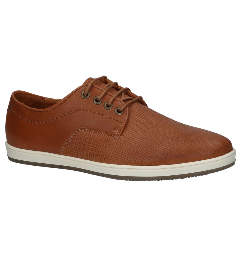 River Woods Chaussures basses en Cognac en cuir (215008)