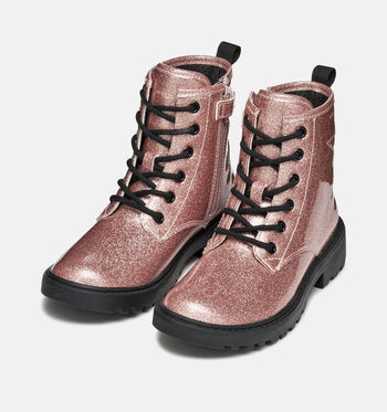 Geox Boots Noir/Bleu/Rose