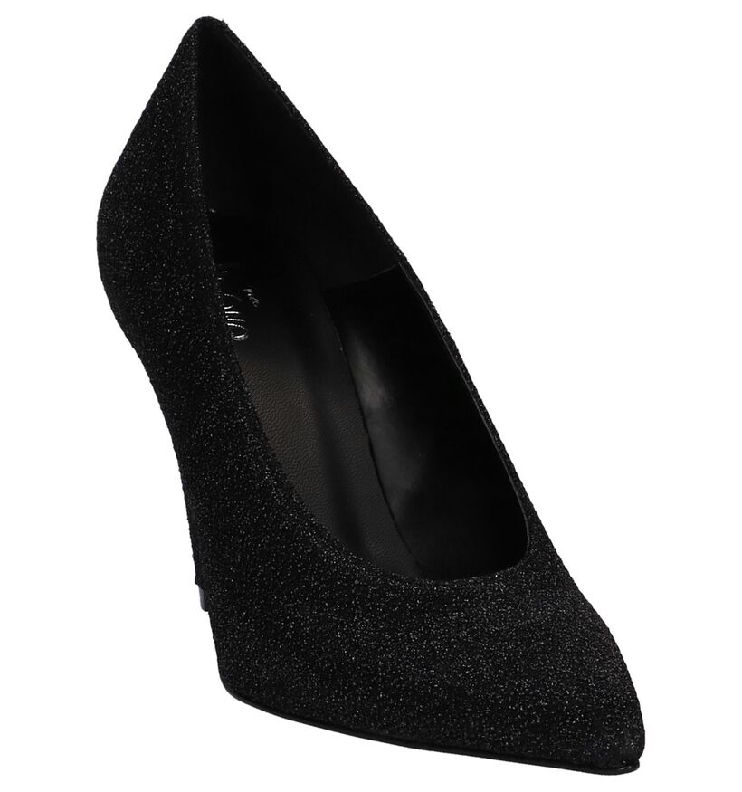 Pumps met Hoge Hak Zwart met Glitter Via Limone in kunstleer (229973)