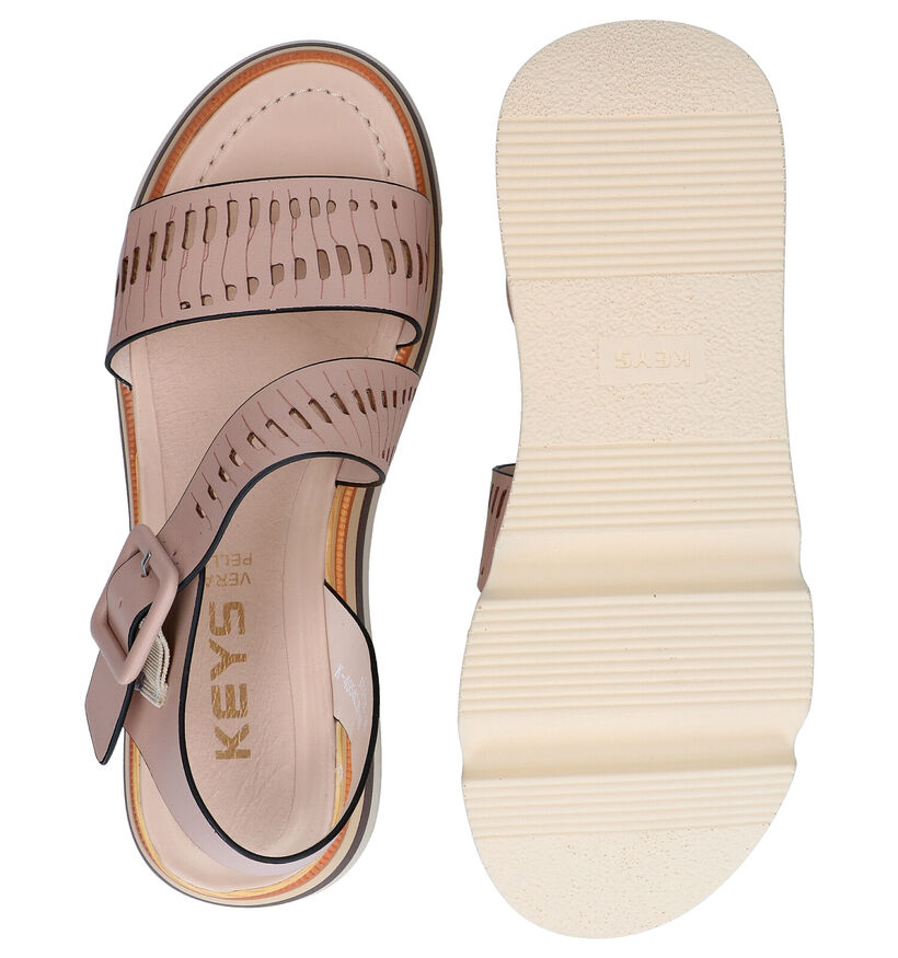 Keys Beige Sandalen voor dames (286597)