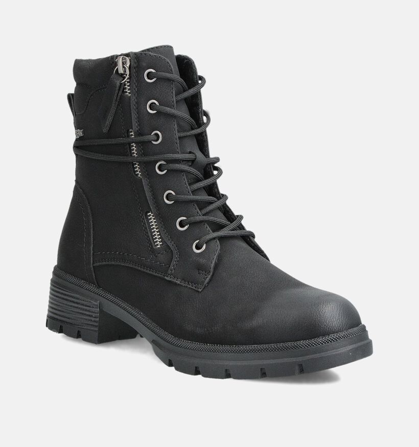 Relife Boots à lacets en Noir pour femmes (363306)