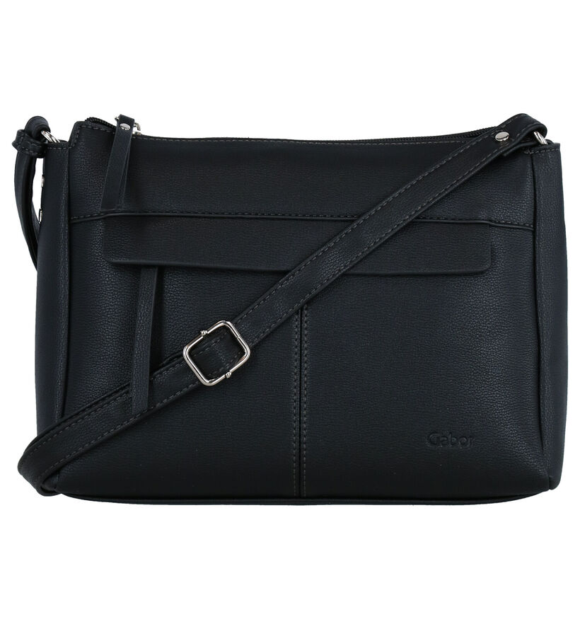 Gabor Hedda Zwarte Crossbody Tas in kunstleer (279522)