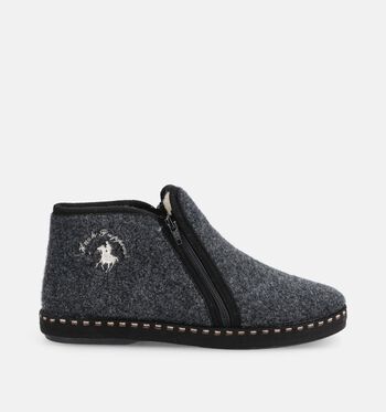 Hush Puppies Mid Pantoufles Marron/Gris