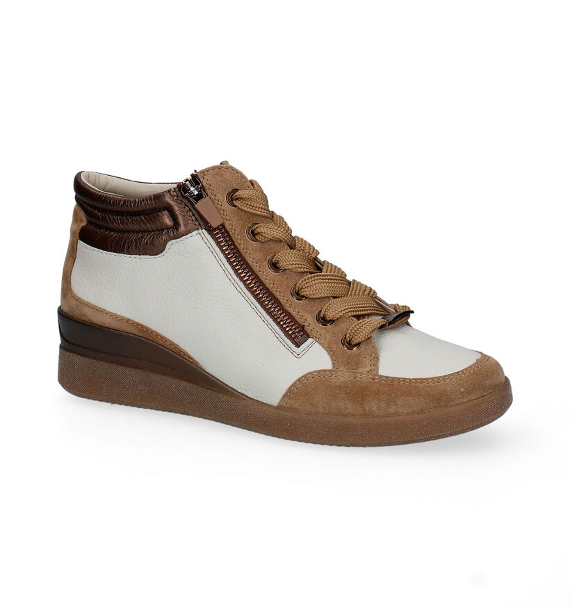 Ara Lazio Cognac Sneakers voor dames (298948) - geschikt voor steunzolen