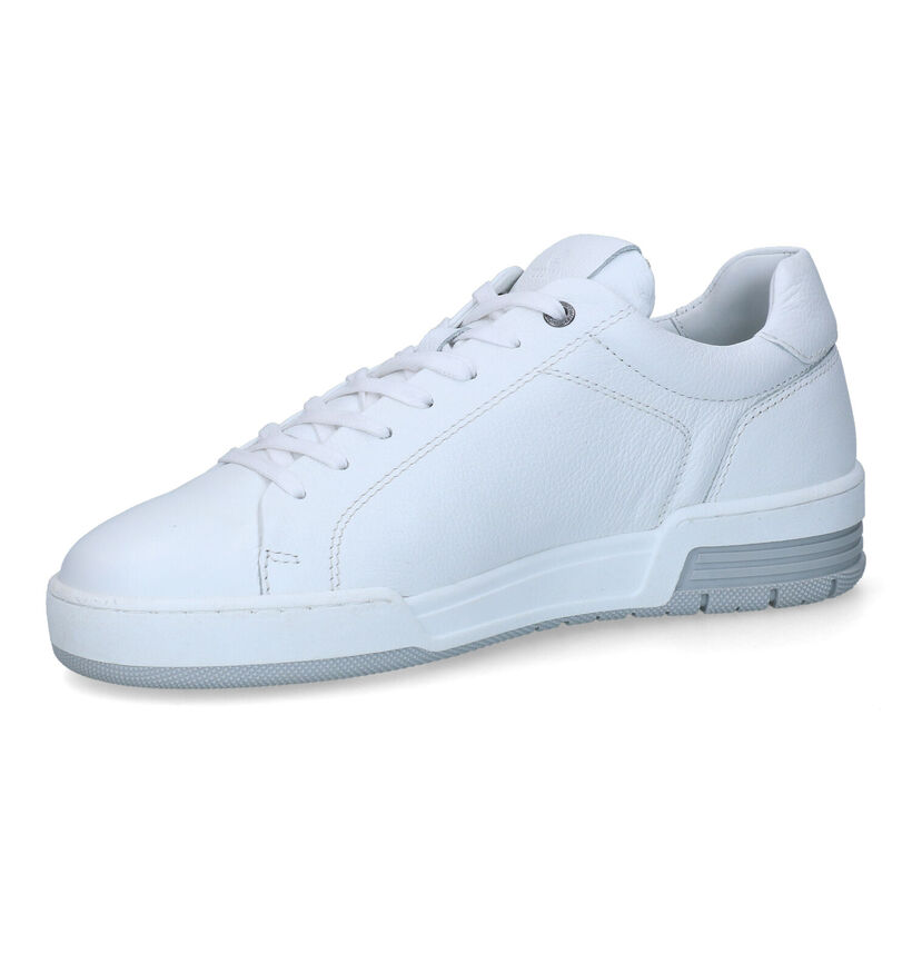 Poelman Lpkevin Chaussures à lacets en Blanc en cuir (310335)