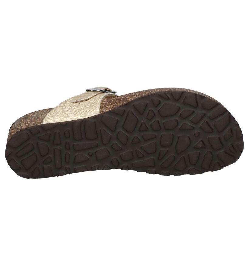 Gouden Slippers Scapa in kunstleer (246050)