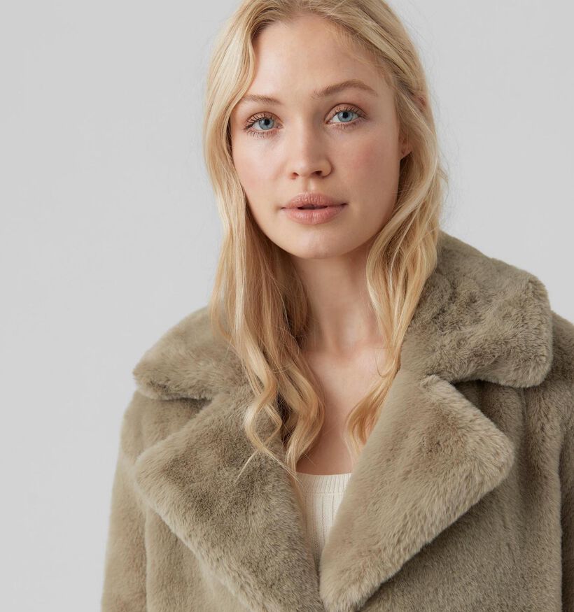 Vero Moda Suialision Groene Teddy Jas (326766)