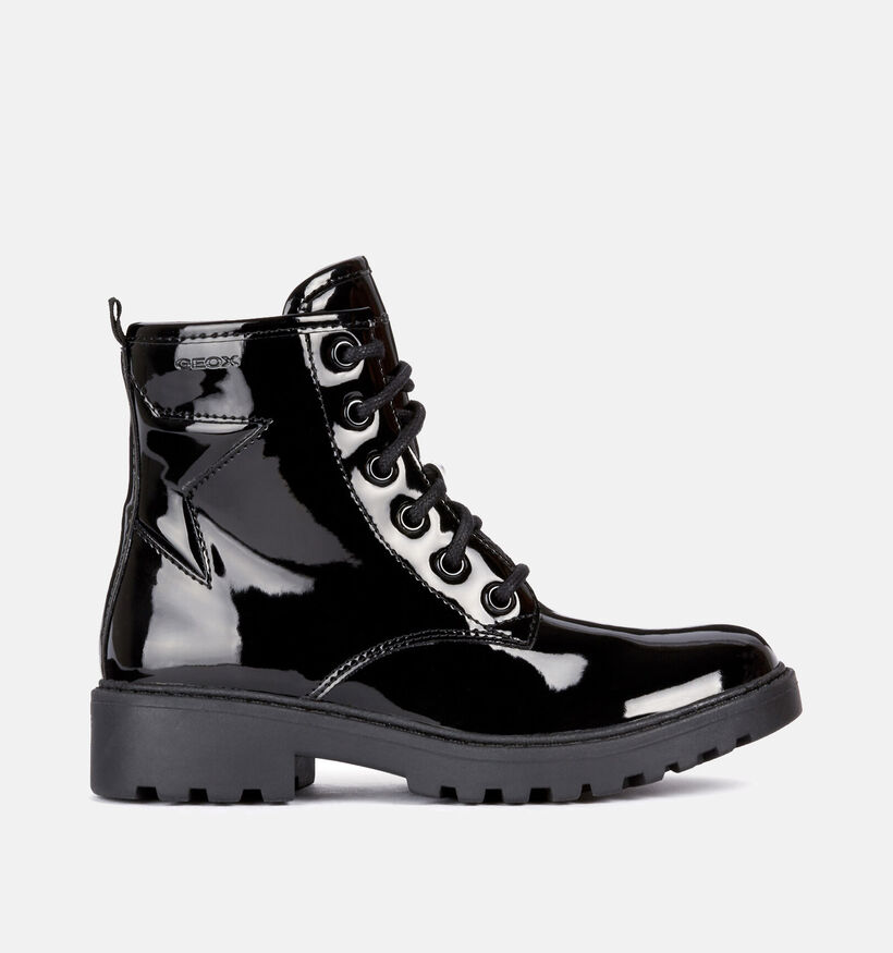 Geox Casey Zwarte Boots Geox Casey Zwarte Boots voor meisjes (345938) - geschikt voor steunzolen