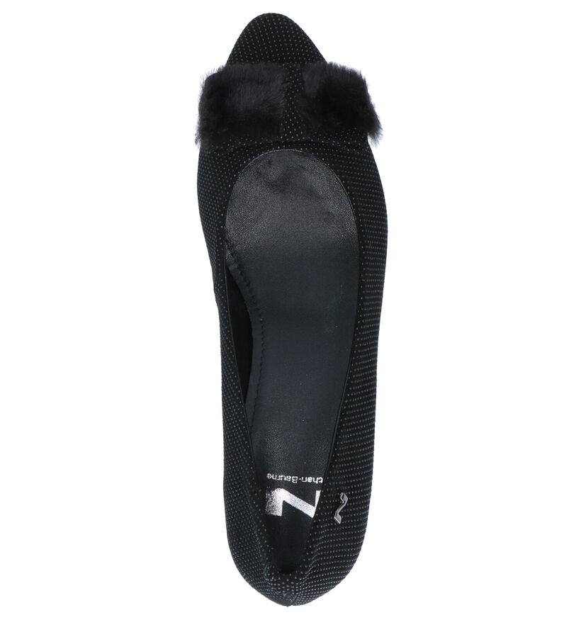 Nathan-Baume Escarpins classiques en Noir en daim (262283)
