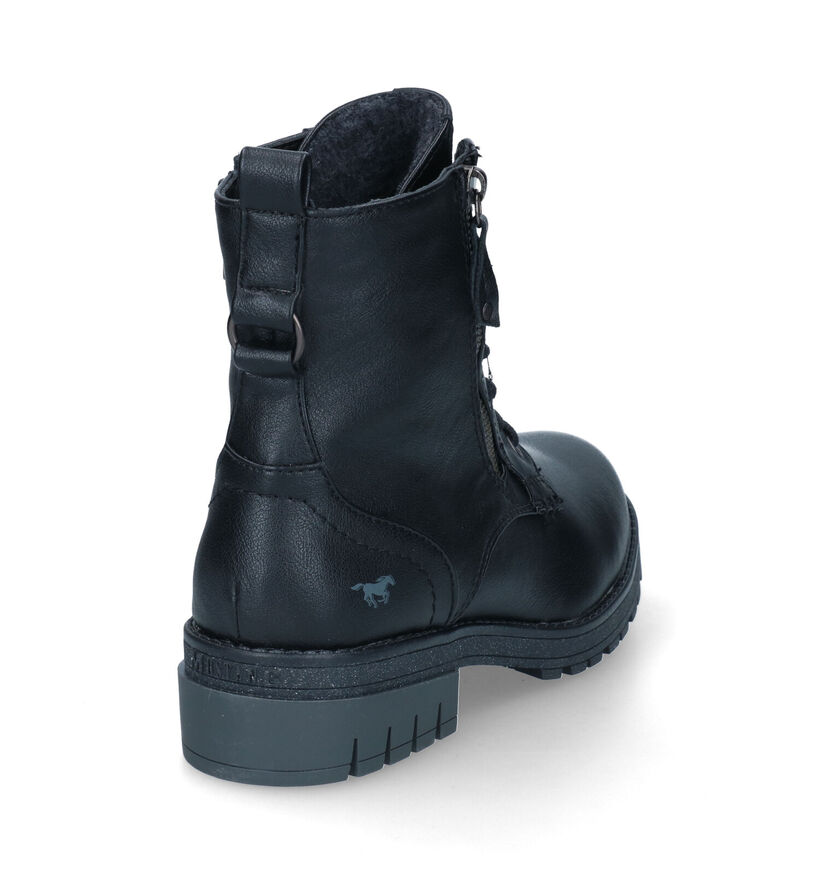 Mustang Cognac Veterboots in kunstleer (316067)