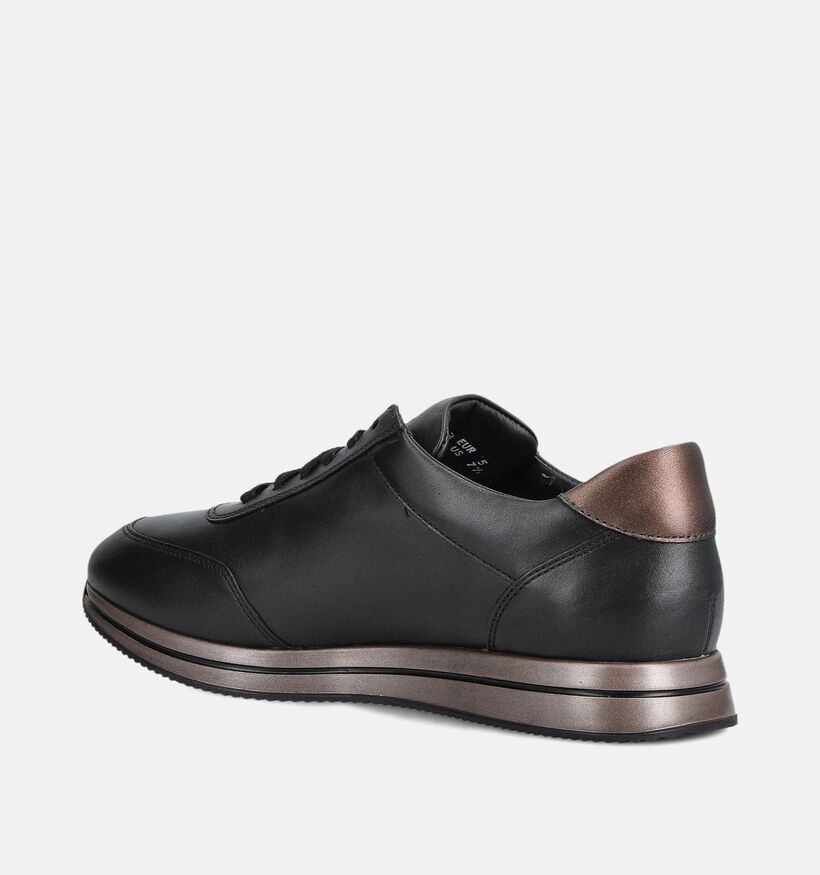 Mephisto Louma Chaussures à lacets en Noir pour femmes (362722) - pour semelles orthopédiques