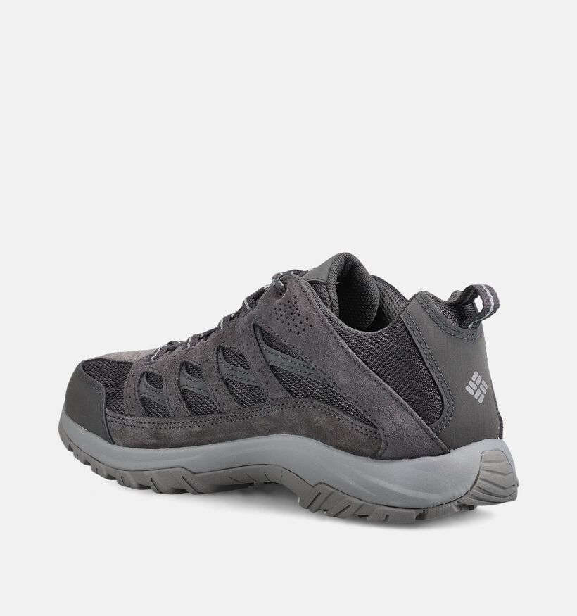 Columbia Crestwood Grijze Lage Wandelschoenen voor heren (369726) - geschikt voor steunzolen