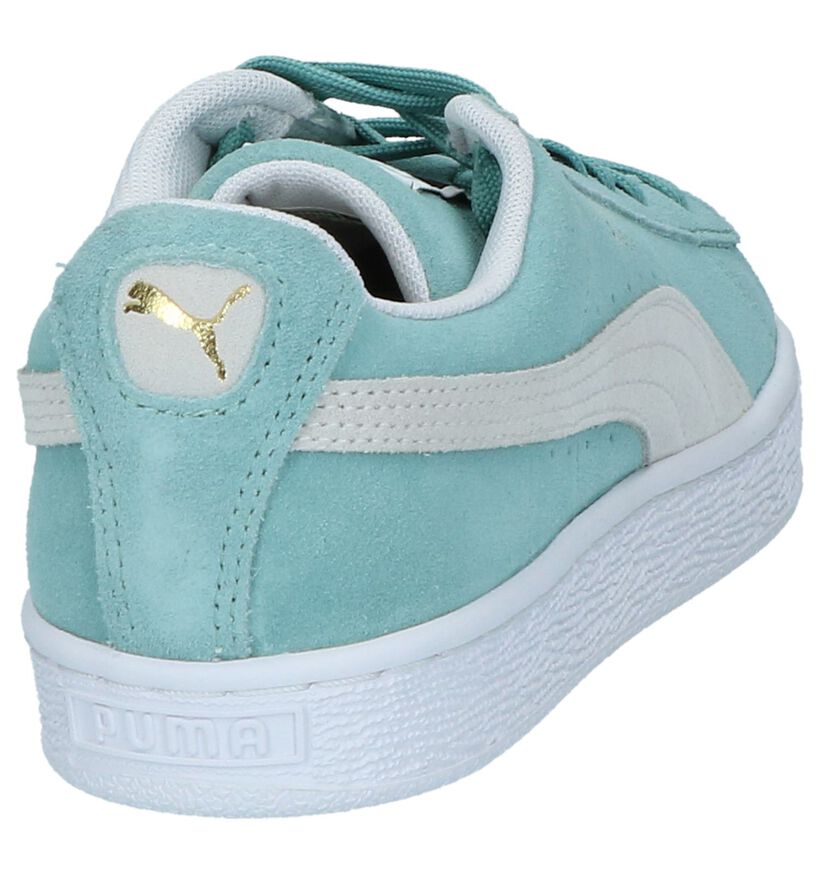 Puma Suede Classic Turquoise Sneakers in nubuck (209923)