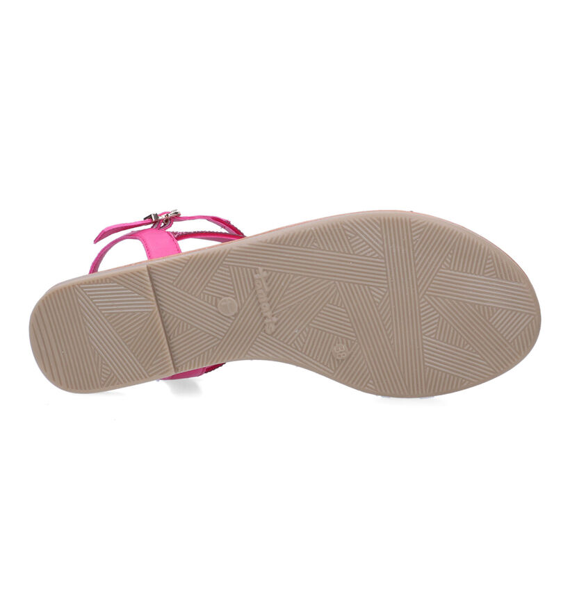 Tamaris Touch It Sandales en Fuchsia pour femmes (322238)