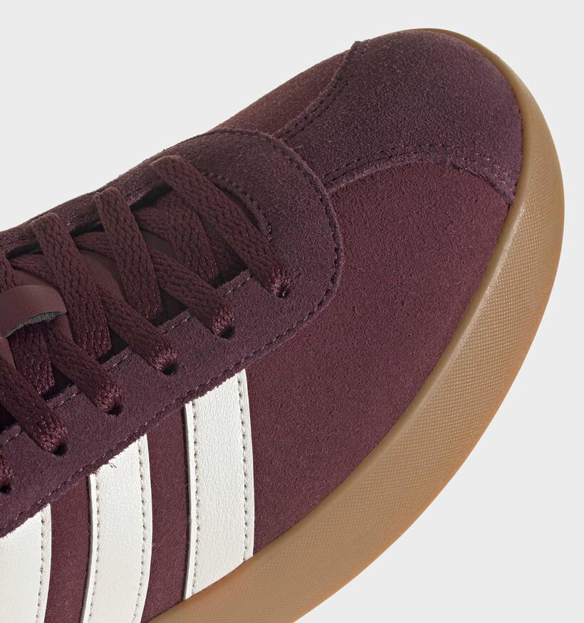adidas VL Court 3.0 Bordeaux Sneakers voor dames (375332)