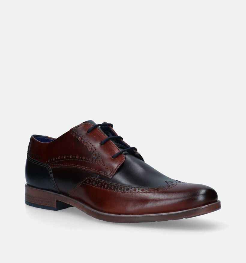 Bugatti Licio Cognac Geklede Schoenen voor heren (343735)