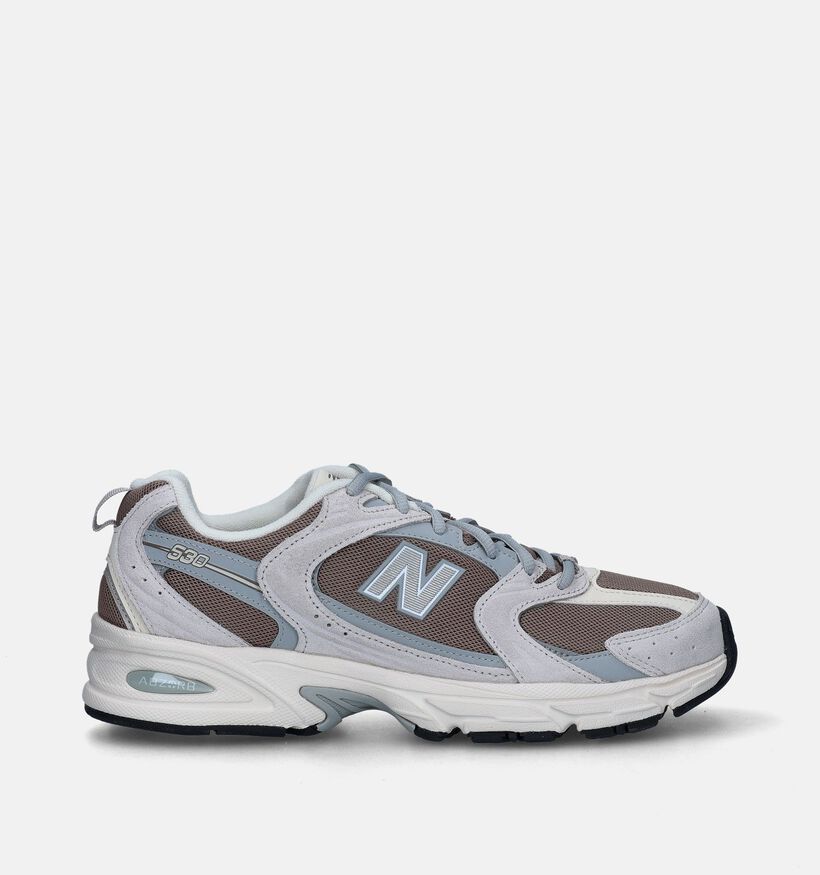 New Balance MR 530 Baskets en Beige pour garçons, hommes (356506) - pour semelles orthopédiques
