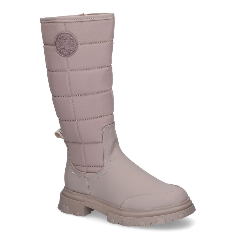 Xti Bottes hautes en Taupe pour filles (316258)