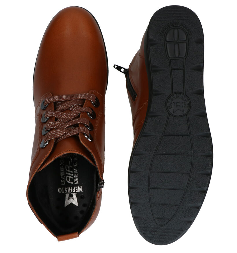 Mephisto Philipa Bottillons à talons en Noir en cuir (298104)