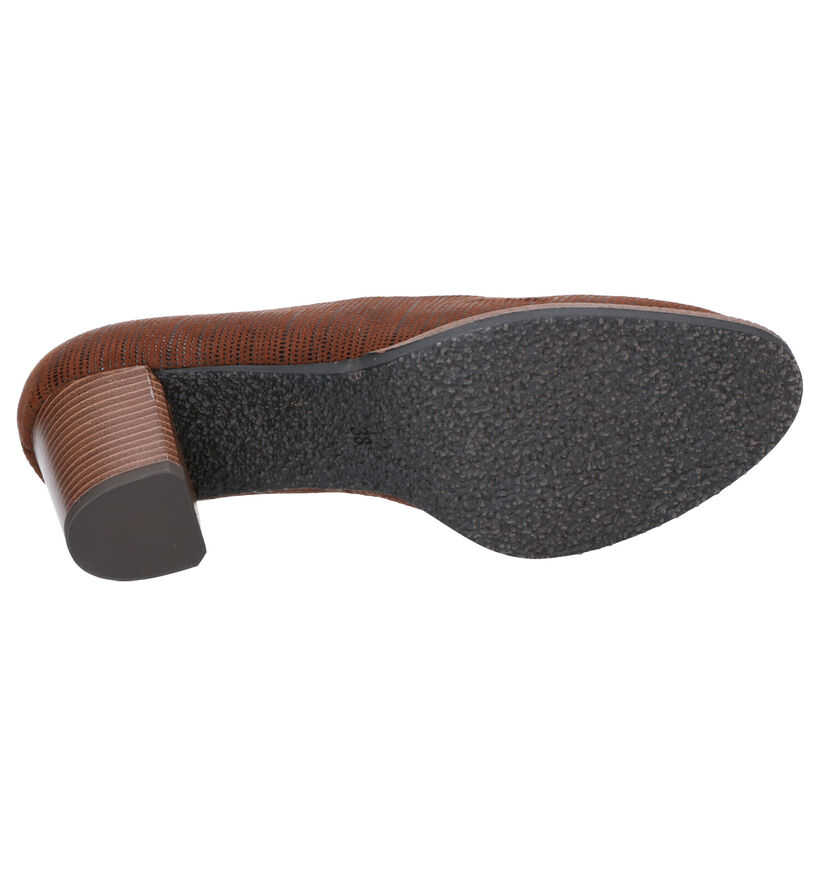 Marco Tozzi Escarpins en Bleu foncé en simili cuir (257219)