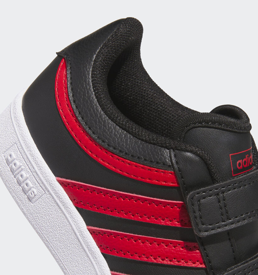 adidas Hoops 4.0 Zwarte Sneakers voor jongens, meisjes (362464)