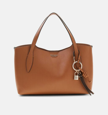 Guess Sacs &agrave; bandouli&egrave;re Beige/Cognac