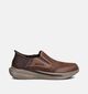 Skechers Slade Donkerbruine Sip-On Lage Schoenen voor heren (359767) - geschikt voor steunzolen