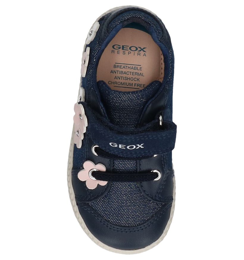 Beige Schoentjes met Bloemen Geox in stof (237974)