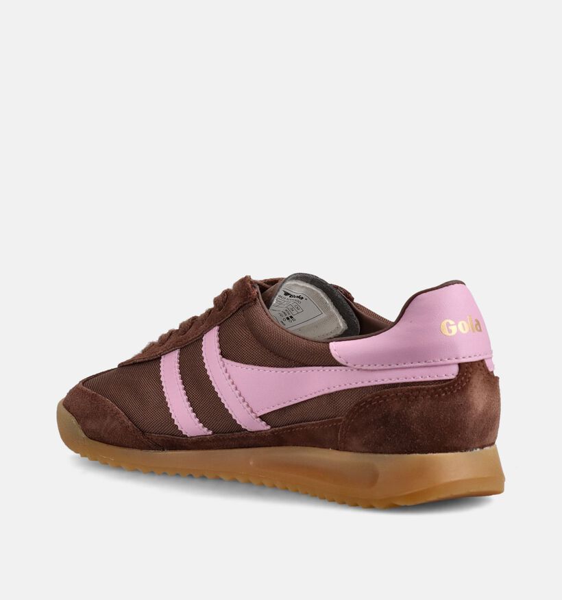 Gola Tornado Baskets casual en Marron pour femmes (368319) - pour semelles orthop&eacute;diques