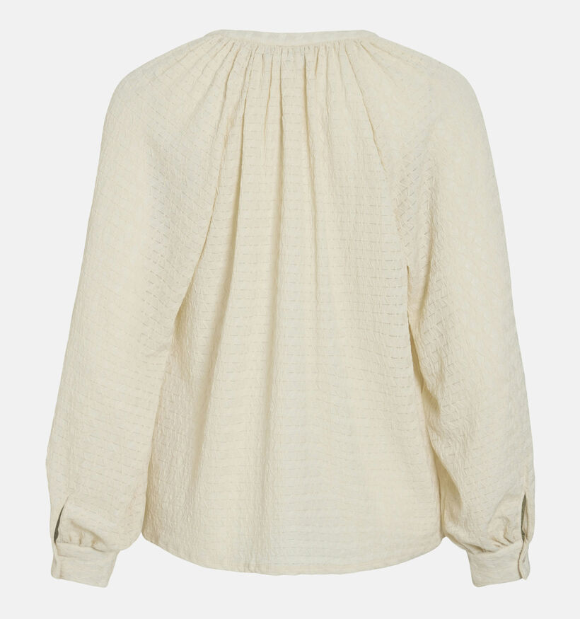 Vila Babera Ecru Blouse voor dames (365581)