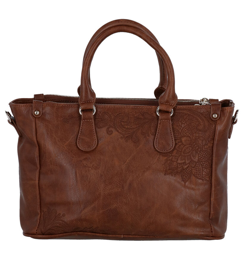 Desigual Cognac Handtas in kunstleer (279948)