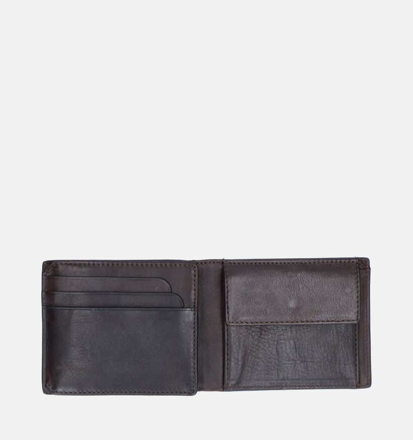 Maverick Portefeuille en Brun pour hommes (352506)