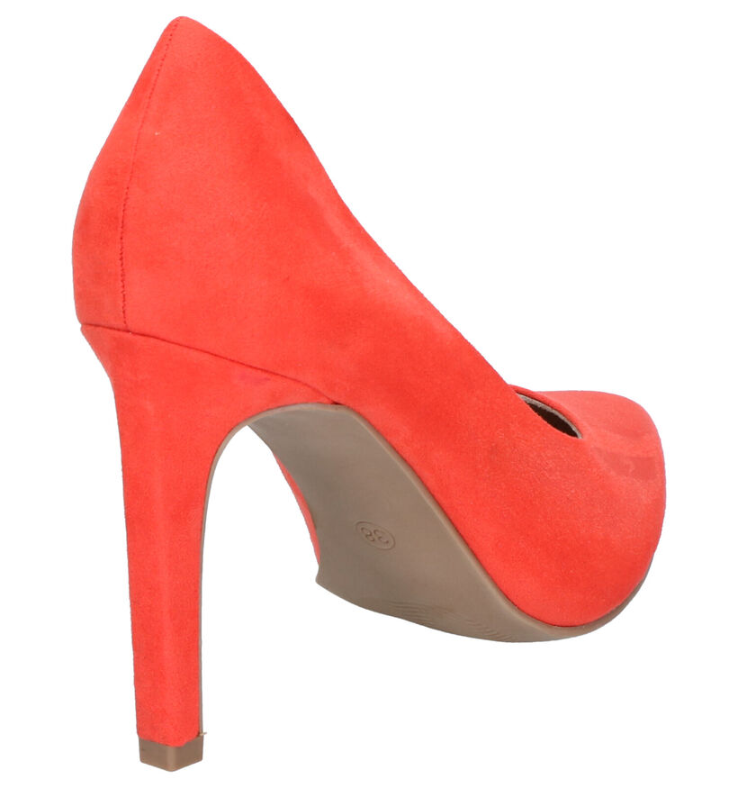 Marco Tozzi Oranje Pumps in stof (270703)