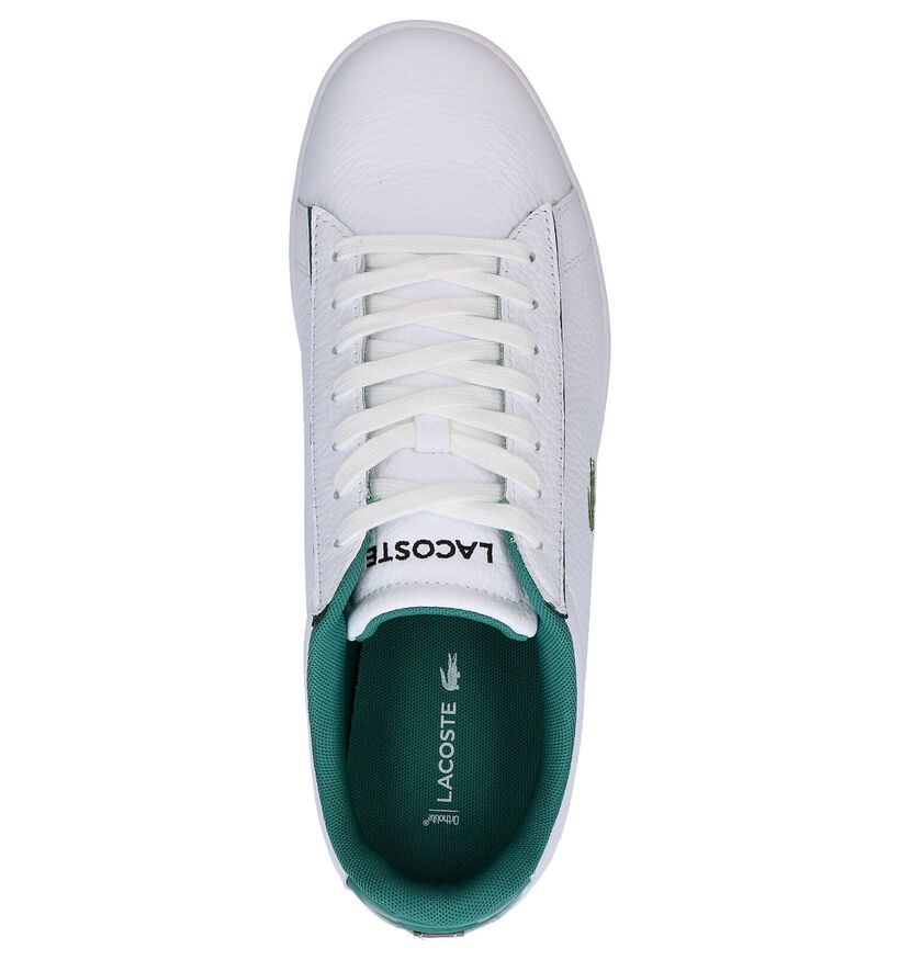 Lacoste Carnaby Evo Witte Sneakers in leer (266918)