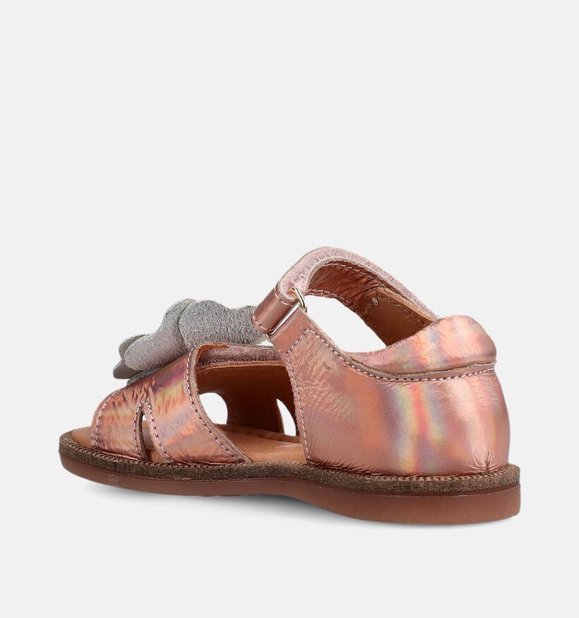 Bisgaard Metallic Sandales en Or ros&eacute; pour filles (370785)