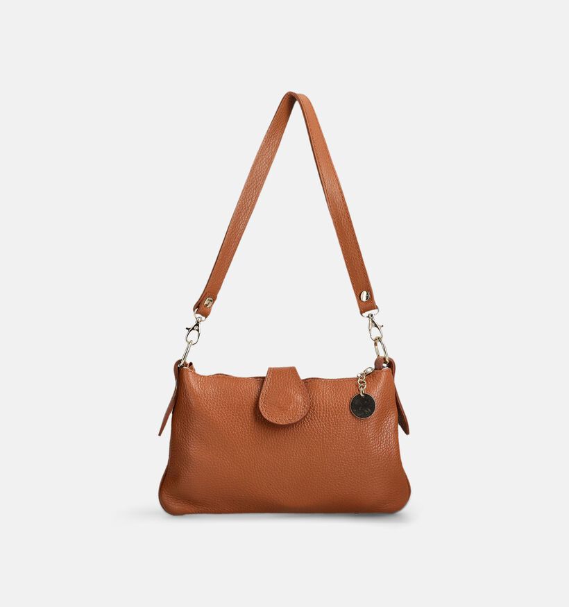 Via Limone Bruine Schoudertas voor dames (376392)