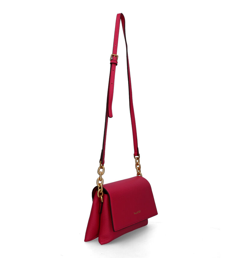 Kisses of Pearl Chloe Fuchsia Crossbody Tas voor dames (325254)