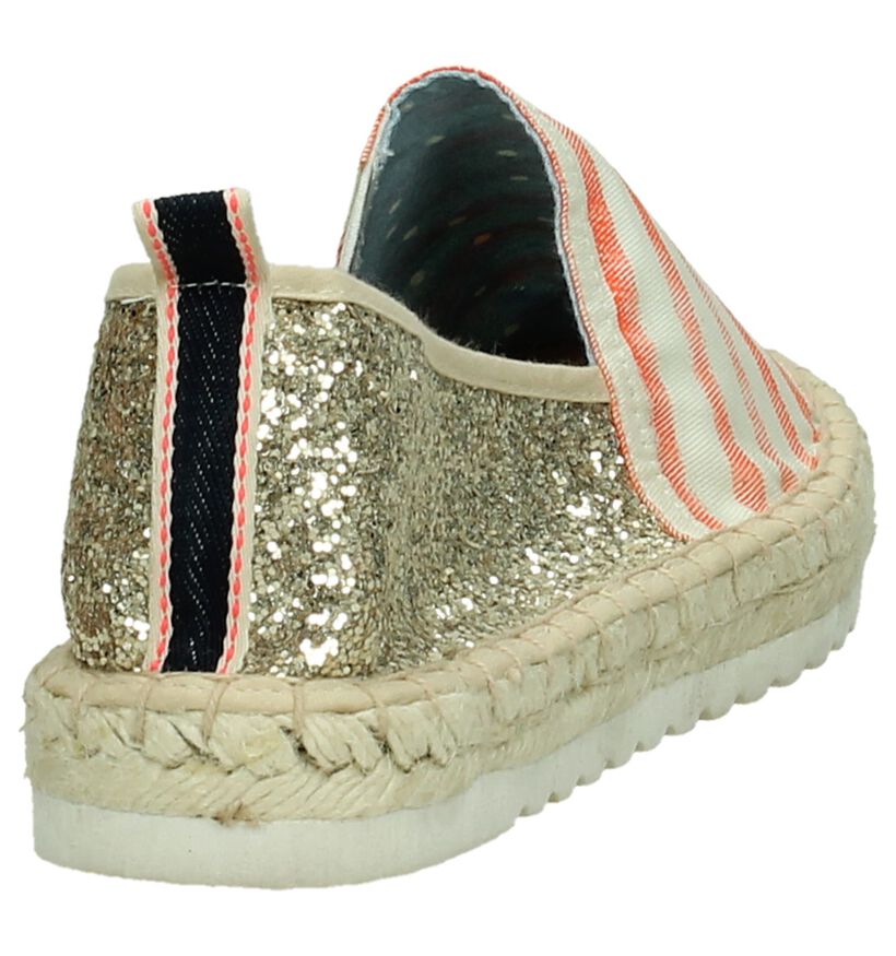 Hampton Bays Espadrilles en Orange en textile (190093)