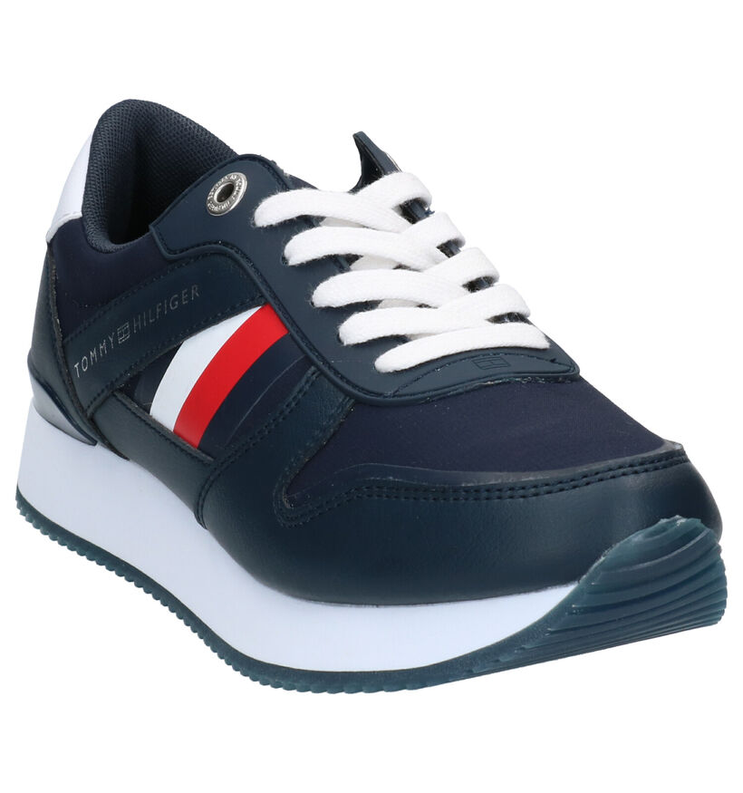 Tommy Hilfiger Corporate Active Witte Sneakers in kunstleer (268323)