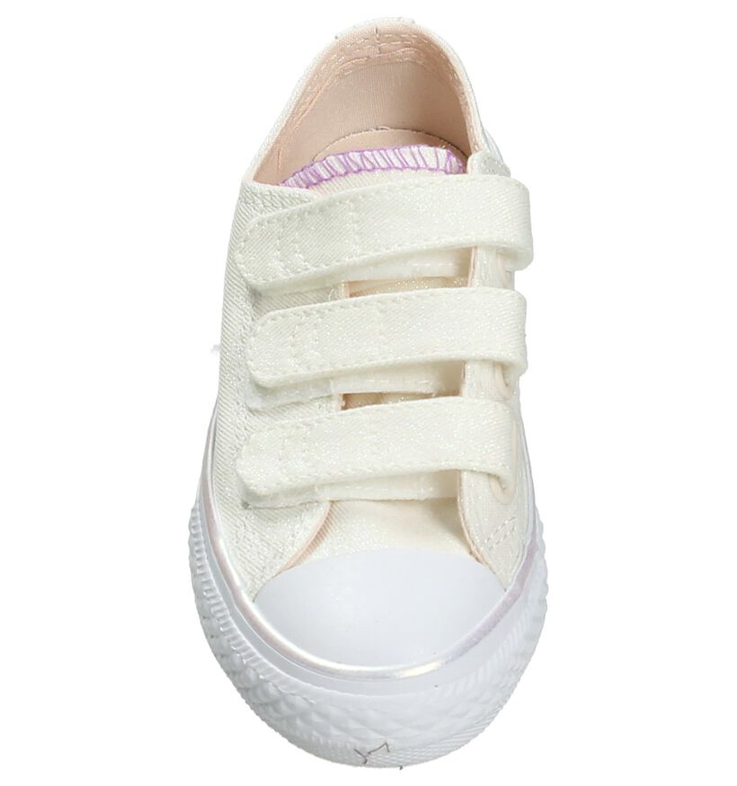 Converse Chuck Taylor All Star 3V Ecru Sneakers in stof (191276)