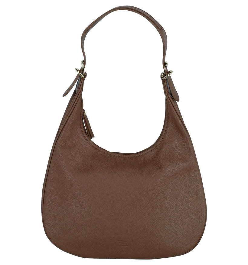 Crinkles Sac &agrave; bandouli&egrave;re en Cognac en cuir (290472)