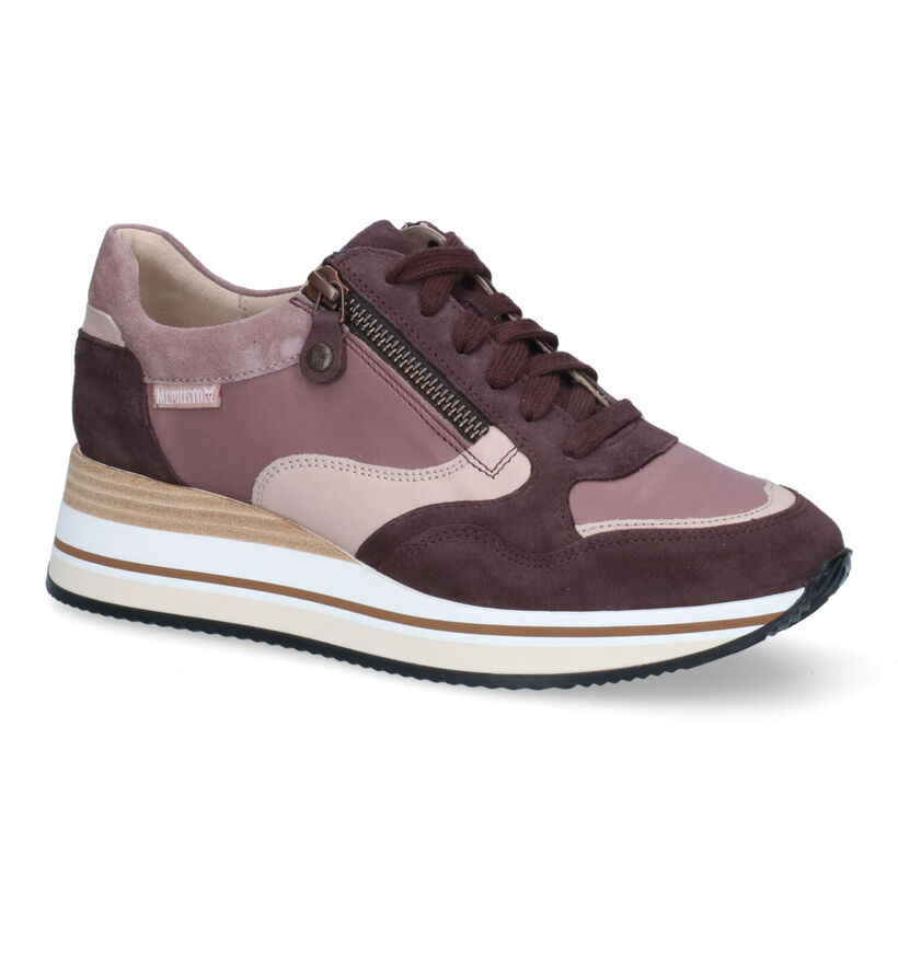 Mephisto Olimpia Chaussures à lacets en Violet pour femmes (316749) - pour semelles orthopédiques