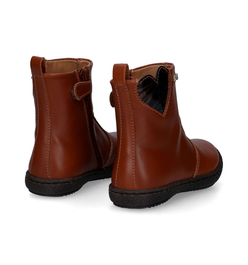 STONES and BONES Malp Bottes en Cognac pour filles (313896)