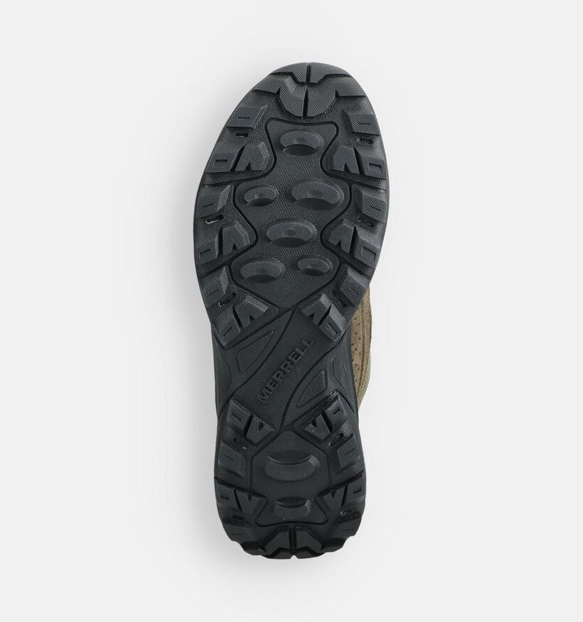 Merrell Speed Strike Chaussures de randonnée en Vert kaki pour hommes (363652) - pour semelles orthopédiques