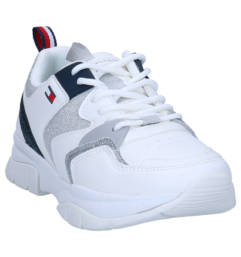 Tommy Hilfiger Baskets basses en Blanc en simili cuir (285689)